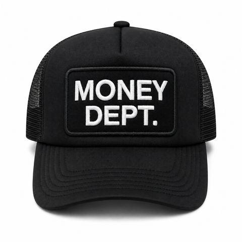 Black and White Patch Hat